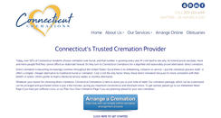 Desktop Screenshot of connecticutcremations.com